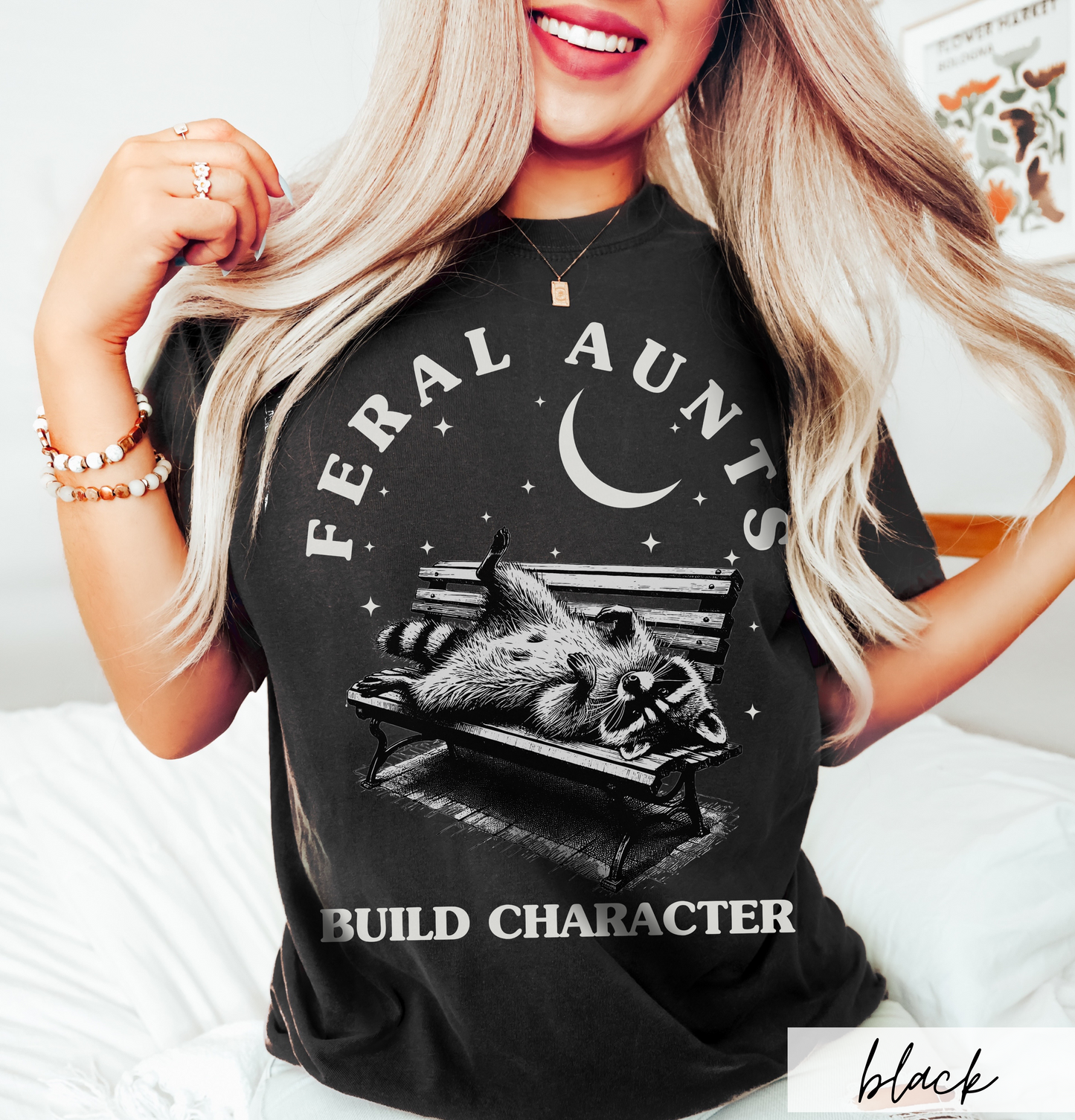Feral Aunts Build Character Shirt